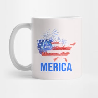 merica flag Mug